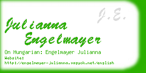 julianna engelmayer business card